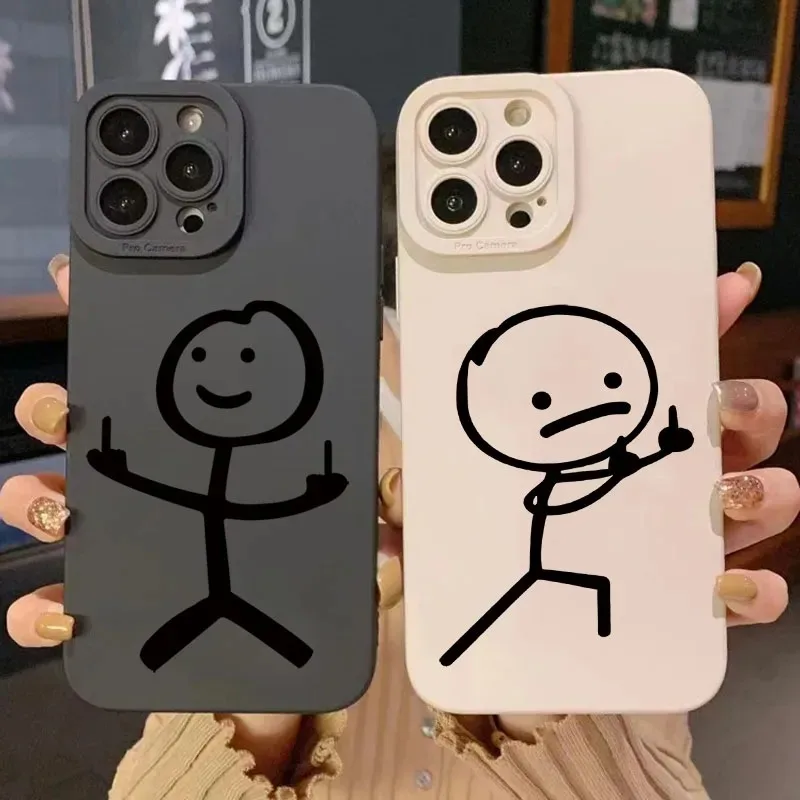 X Phone Accessories - Funda de Silicona Mate con Diseño