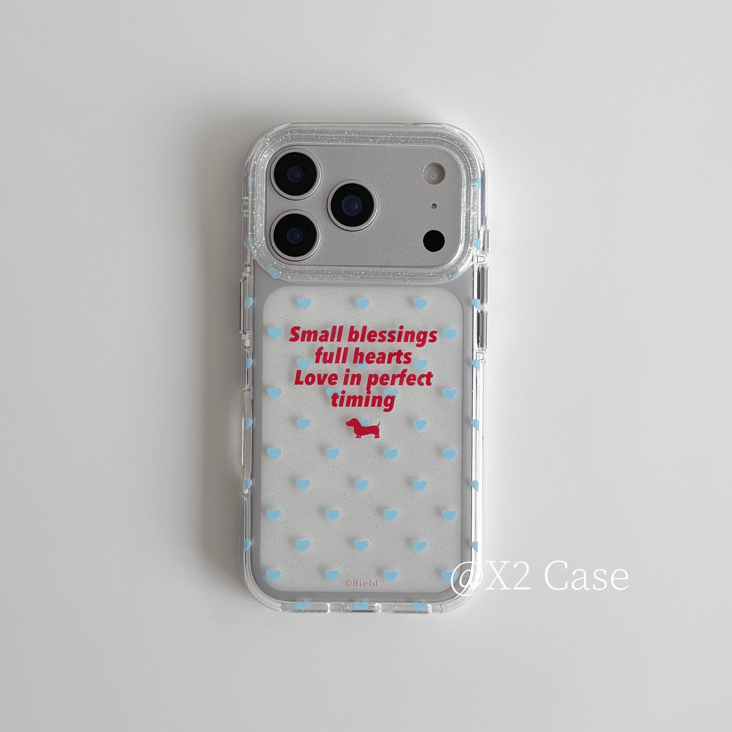 Phone Accessories For Girls - Funda para teléfono Ins Blue Love