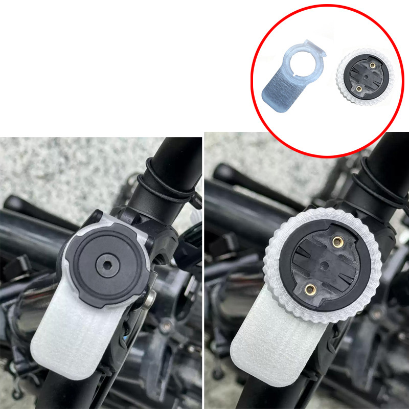 Quadlock Phone Accessories - Soporte para Ciclocomputador Garmin, Base Fija