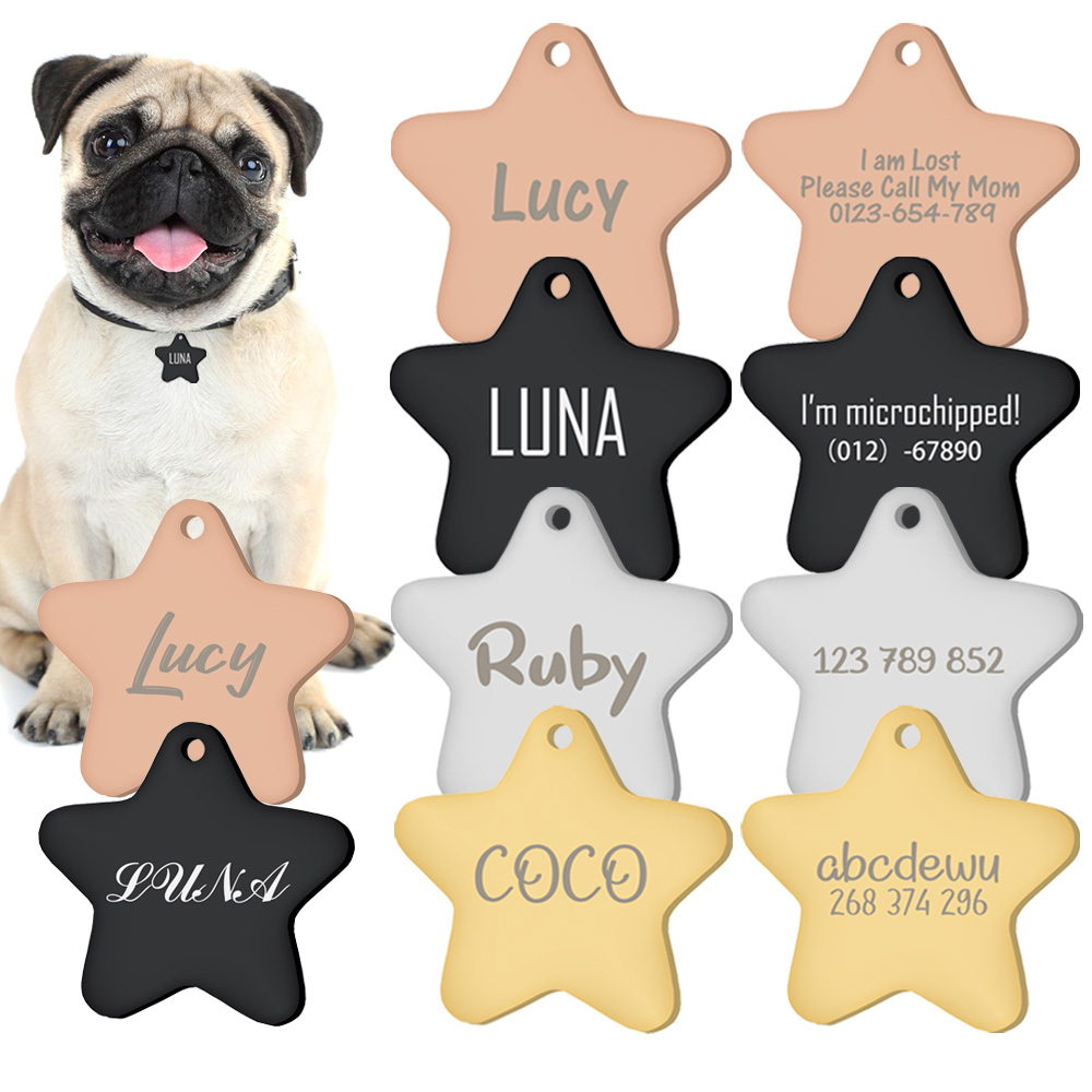 Phone Accessories And Names - Colgante de estrella con nombre personalizado,