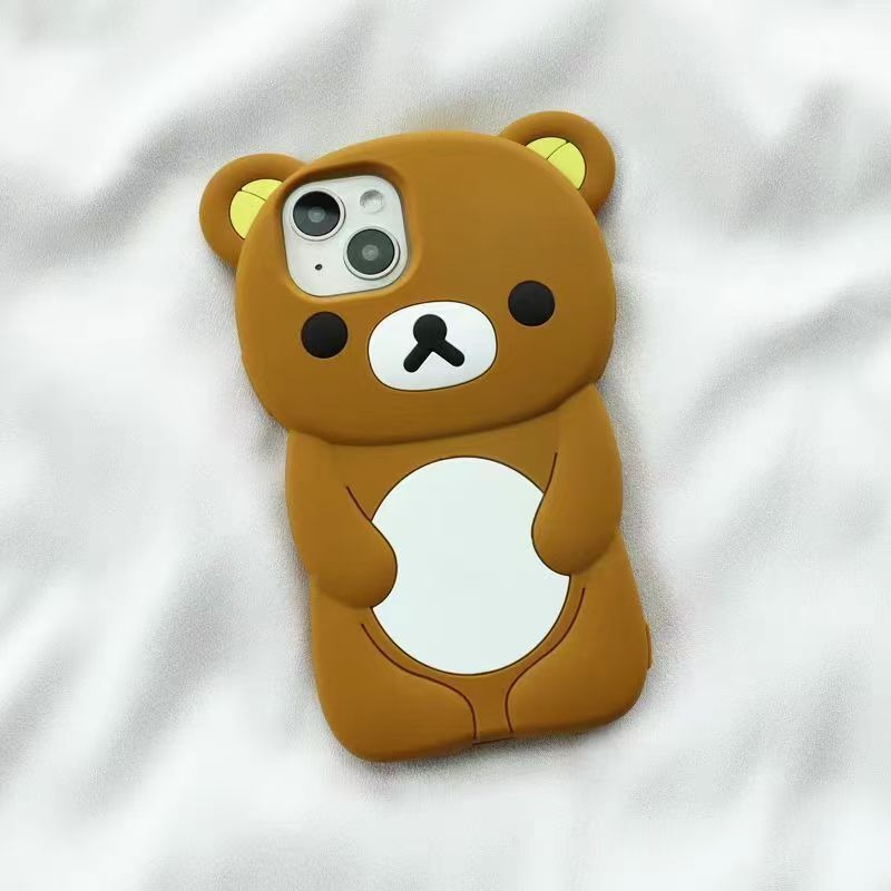 Phone Accessories Business - Funda de Silicona Rilakkuma para Teléfono,