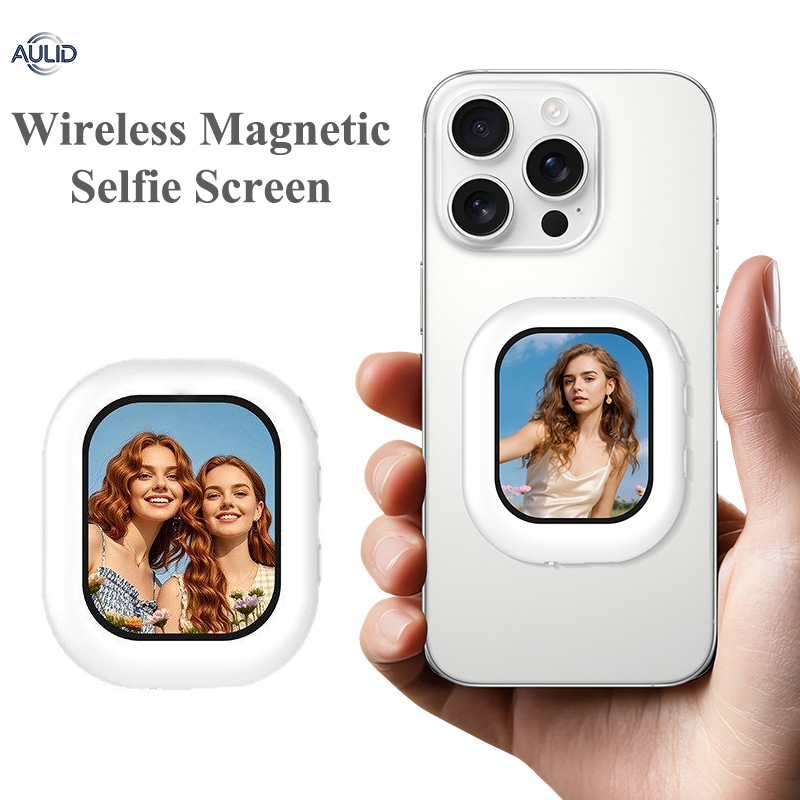 Phone Accessories For Photography - Mini Monitor Magnético Inalámbrico para Selfies,