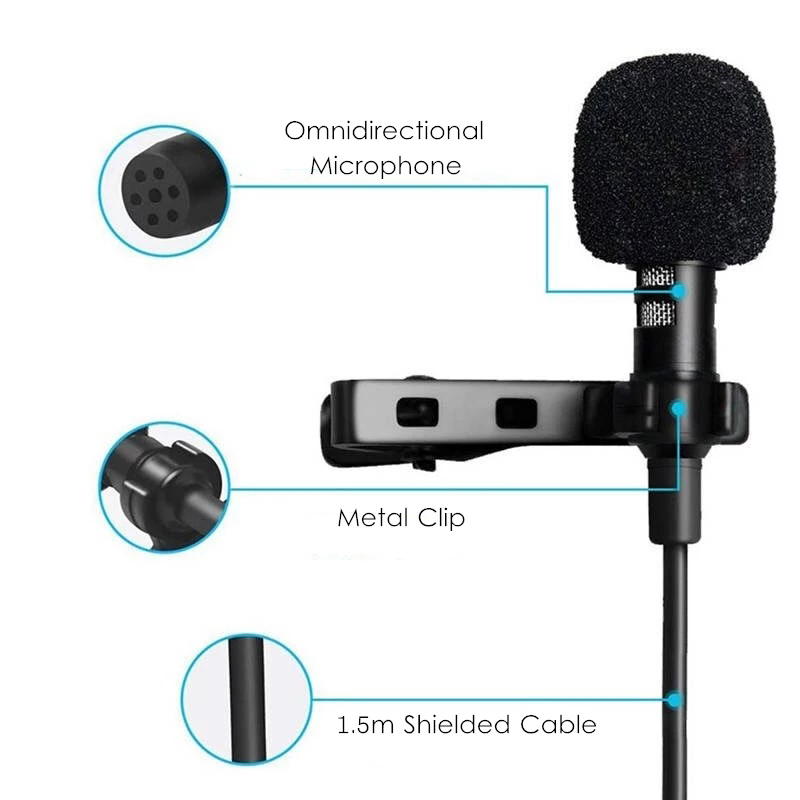 Mini micrófono Lavalier portát - Type C Adapter reseña y precio