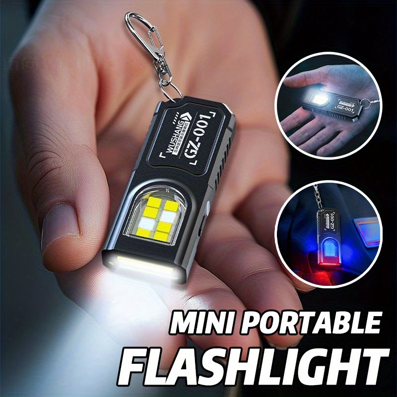 Potente Mini Linterna LED COB  - Type C Adapter reseña y precio