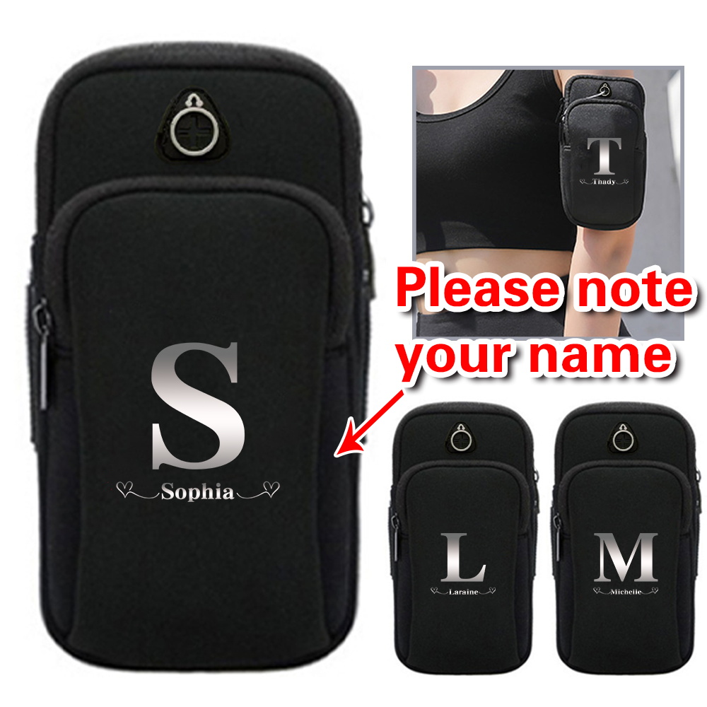 Bolsa para correr con nombre p - Phone Accessories And Names reseña y precio