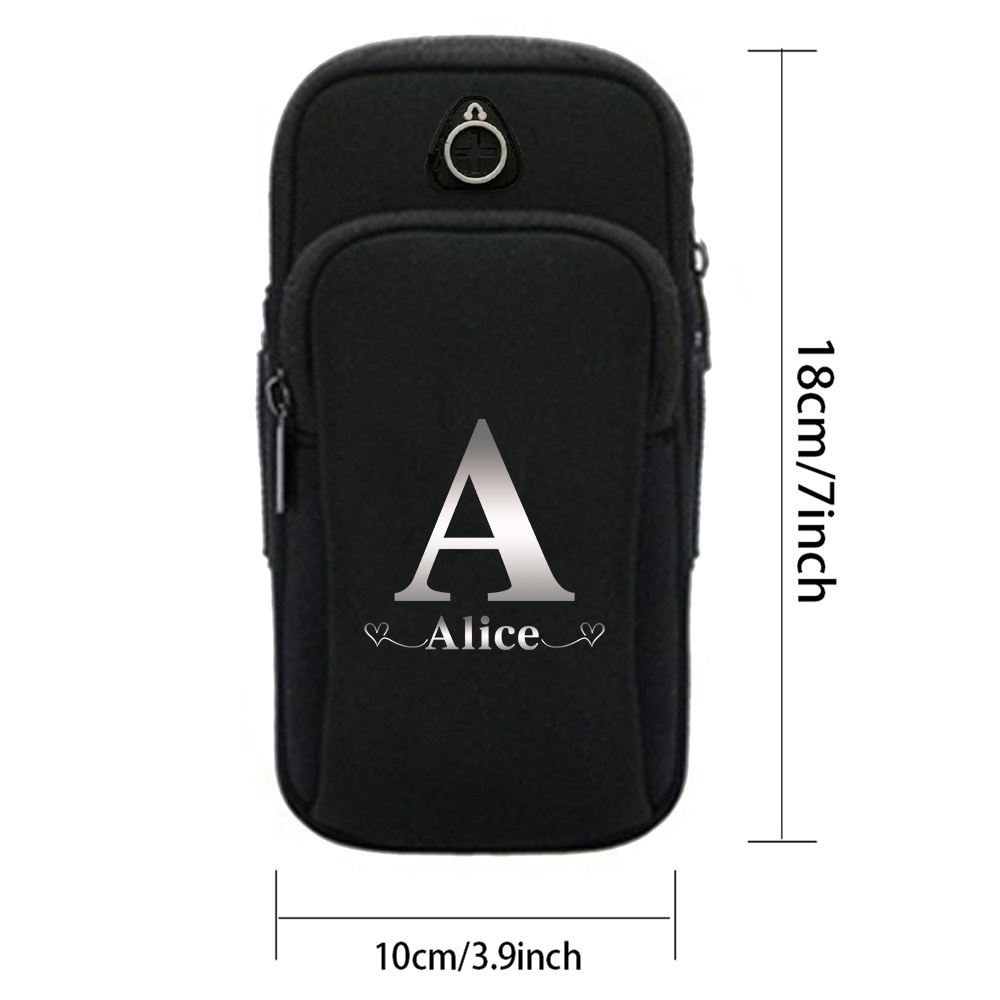 Bolsa para correr con nombre p - Phone Accessories And Names reseña y precio