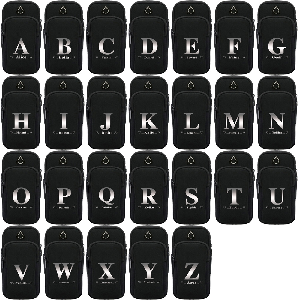 Bolsa para correr con nombre p - Phone Accessories And Names reseña y precio