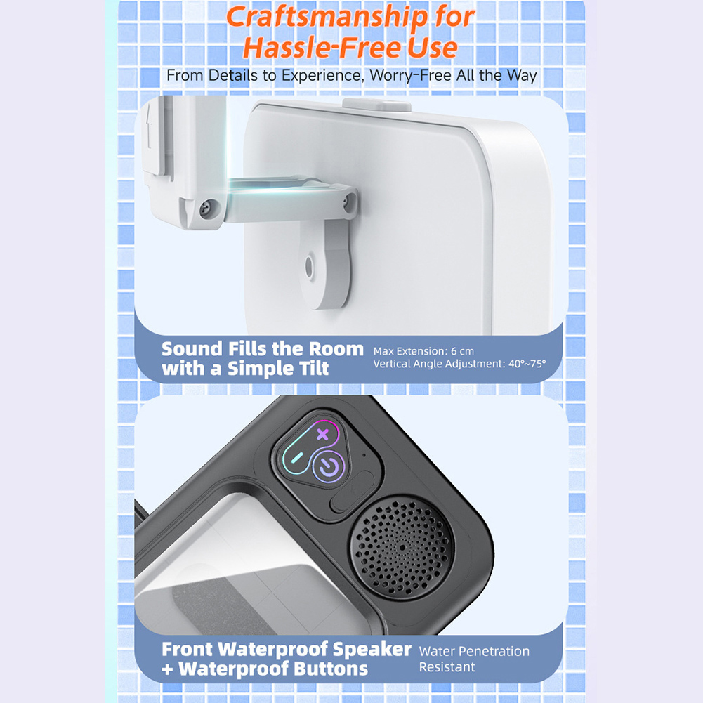 Altavoz Bluetooth para Ducha d - Phone Accessories Brand reseña y precio